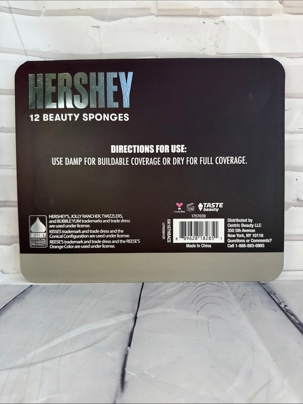 HERSHEY 12-Piece Makeup Beauty Sponge Set